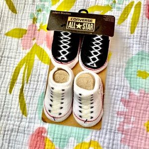 Converse baby infant booties